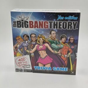 Sealed NEW The Big Bang Theory Fan Edition Trivia Game‎ 400 New Questions